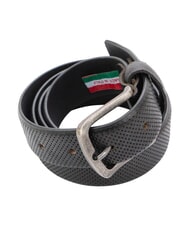 GAUD&Igrave; SANTA CROCE Curea de piele BLACK - Curele - 3