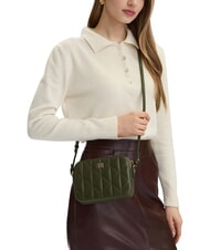 CALVIN KLEIN QUILTED EMBLEM Geantă de umăr mini - Genți femei