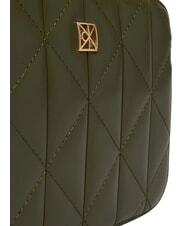 CALVIN KLEIN QUILTED EMBLEM Geantă de umăr mini chiparos - Genți femei - 4