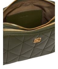CALVIN KLEIN QUILTED EMBLEM Geantă de umăr mini chiparos - Genți femei - 5