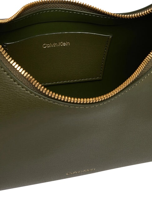 EMBOSSED LOGO Geantă de umăr, cu curea de umăr chiparos - Genți femei