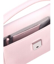 CALVIN KLEIN HARDWARE EMBLEM PEBB Geantă de m&acirc;nă, cu curea de umăr roz leagăn - Genți femei - 3