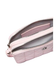 CALVIN KLEIN QUILTED EMBLEM Geantă de umăr mini roz leagăn - Genți femei - 5