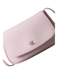 CALVIN KLEIN HARDWARE MONOGRAM Geantă de umăr mini roz leagăn - Genți femei - 4