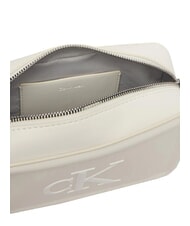 CALVIN KLEIN BOLD MONOGRAM Geantă de umăr mini alis alb - Genți femei - 5