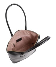 THE BRIDGE IOLANDA Geantă de cumpărături din piele de umăr Negru de aur - Genți femei - 4