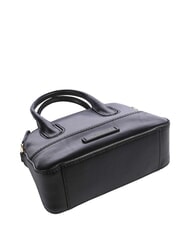 THE BRIDGE IOLANDA Geantă mini, cu curea de umăr, din piele Negru de aur - Genți femei - 5