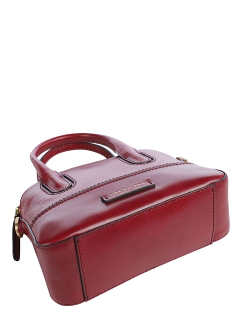 IOLANDA Geantă mini, cu curea de umăr, din piele coacăze / aur - Genți femei