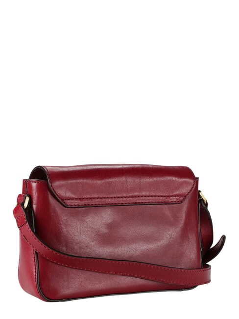 IOLANDA Geantă de umăr, piele coacăze / aur - Genți femei