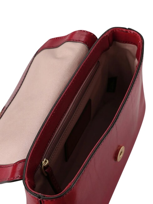 IOLANDA Geantă de umăr, piele coacăze / aur - Genți femei