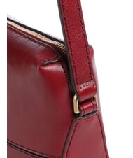 THE BRIDGE IOLANDA Geantă de umăr mini, din piele coacăze / aur - Genți femei - 3