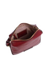 THE BRIDGE IOLANDA Geantă de umăr mini, din piele coacăze / aur - Genți femei - 4