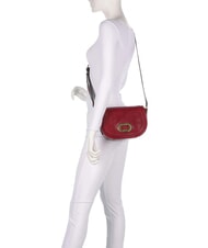 THE BRIDGE ILARIA Geantă de umăr din piele coacăze / aur - Genți femei - 6