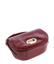 THE BRIDGE ILARIA Geantă de umăr din piele coacăze / aur - Genți femei - 5