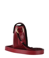 THE BRIDGE ILARIA Geantă de umăr mini din piele coacăze / aur - Genți femei - 4