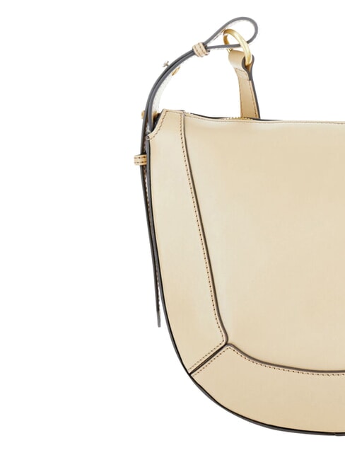 FEDORA Geanta de umar din piele cu clapa unt abb. aur - Genți femei