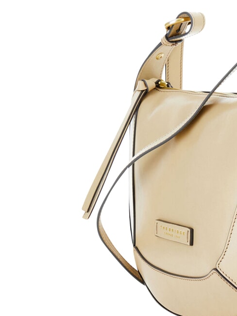 FEDORA Geanta de umar din piele cu clapa unt abb. aur - Genți femei