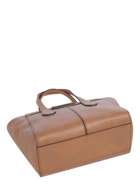 GLORIA  Geanta de mana, cu bareta de umar martipan abb. aur - Genți femei