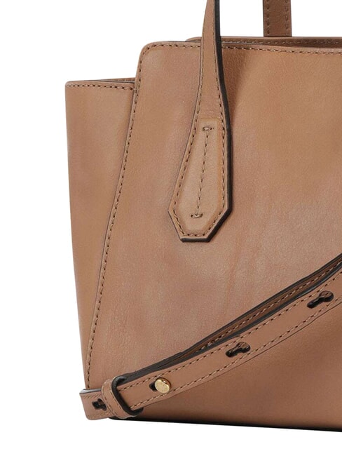 GLORIA  Geanta de mana, cu bareta de umar martipan abb. aur - Genți femei