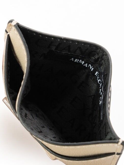 A|X Suport plat pentru card de credit nisip - Portofele femei