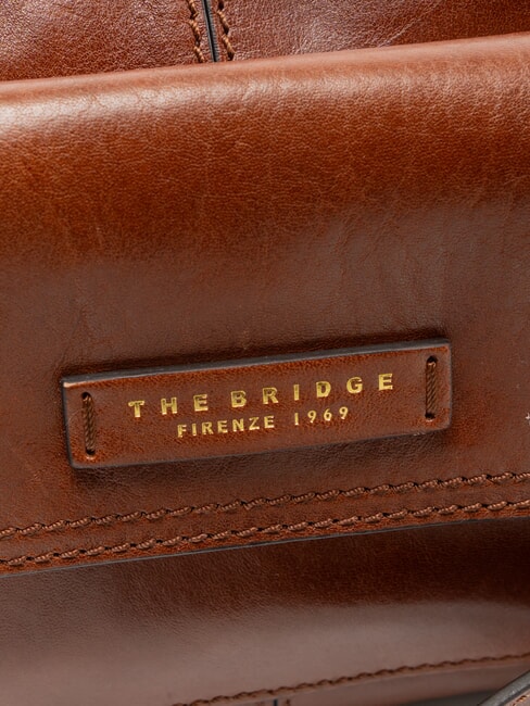 FLORA Geantă de umăr mini BROWN - Genți femei