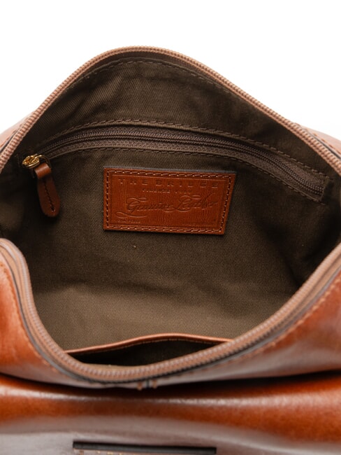 FLORA Geantă de umăr mini BROWN - Genți femei