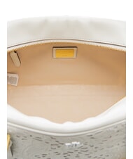 RALPH LAUREN MARCY Geantă de umăr alb moale - Genți femei - 5