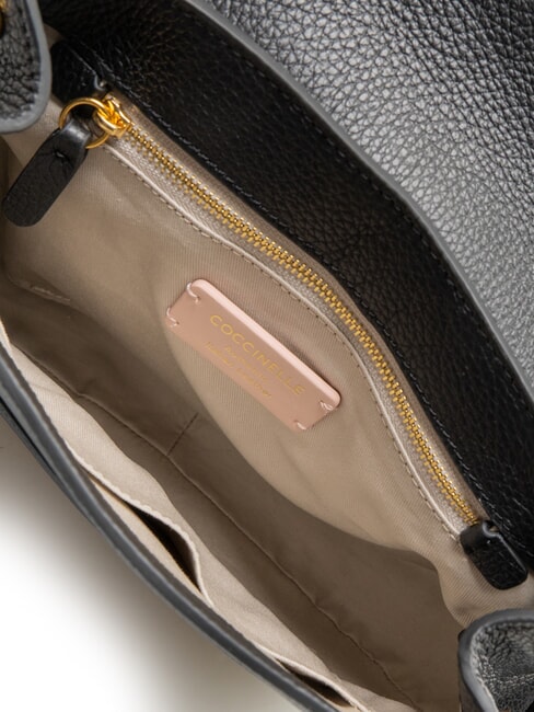 CARMY CANVAS Geantă de umăr natural / noir - Genți femei