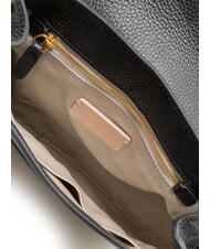 COCCINELLE CARMY CANVAS Geantă de umăr natural / noir - Genți femei - 6