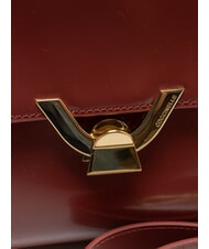 COCCINELLE DEW SHINY CALF Geantă de m&acirc;nă, cu curea de umăr coniac - Genți femei - 3