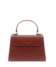 COCCINELLE DEW SHINY CALF Geantă de m&acirc;nă, cu curea de umăr coniac - Genți femei - 4