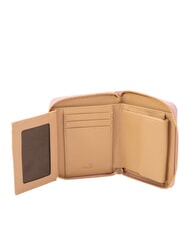 LOVE MOSCHINO EMBOSSED Portofel mediu cu fermoar Trandafir - Portofele femei - 2