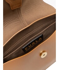 FURLA FLOW M Geanta M din piele tutun - Genți femei - 6