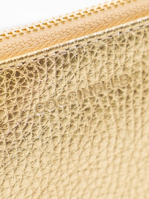 ALIAS  Geanta din piele de aur - Genți femei