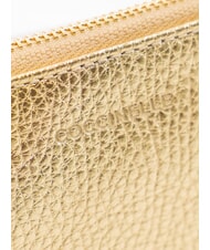 COCCINELLE ALIAS  Geanta din piele de aur - Genți femei - 4