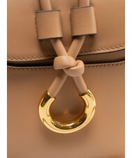 COCCINELLE CARMY Geantă de umăr mini din piele piei - Genți femei - 3