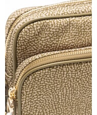 BORBONESE CAMERA CASE MEDIA ECO LINE Geanta de umar măslin - Genți femei - 3