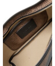 BORBONESE FLIGHT Geantă de umăr natural op / negru - Genți femei - 5