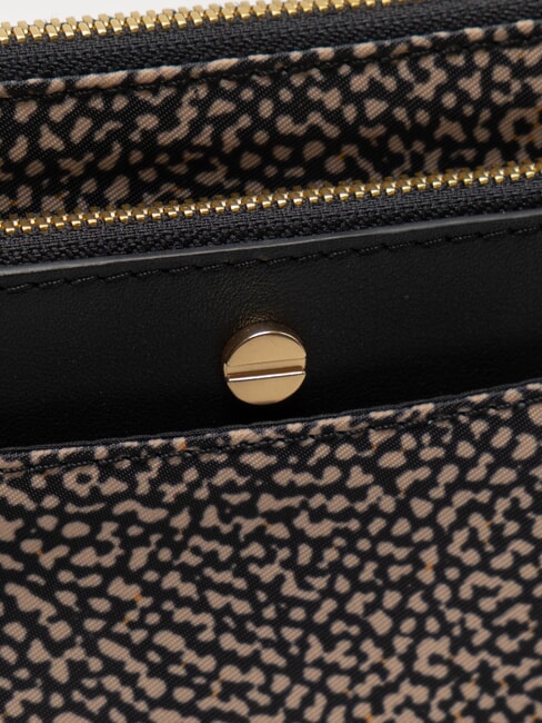 CLASSICA Geantă de umăr OP / NATURAL / NEGRU - Genți femei