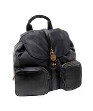 BORBONESE POCHE Rucsac cu buzunare negru &icirc;nchis - Genți femei - 4