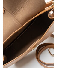 FURLA FLOW Mini geantă de m&acirc;nă tutun - Genți femei - 4