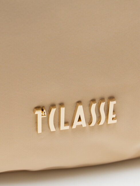 BREEZE NYLON Geantă de umăr, &icirc;n formă de semilună Șampanie - Genți femei