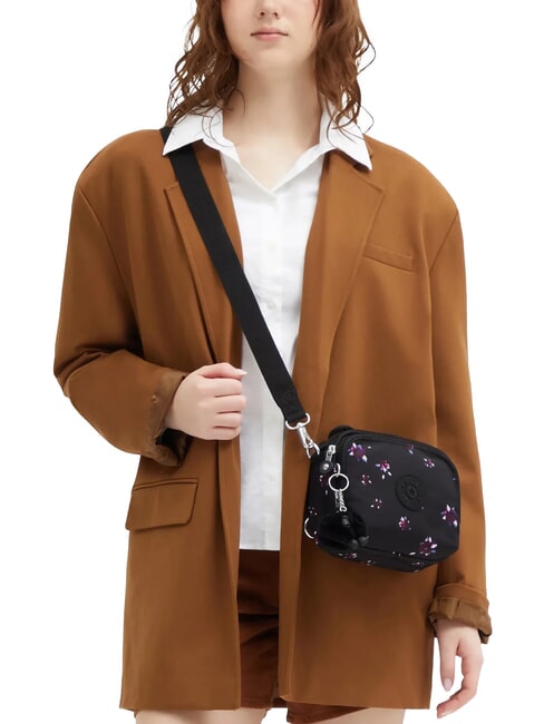 CAHIR Geantă de umăr / rucsac mini floare de noapte - Genți femei