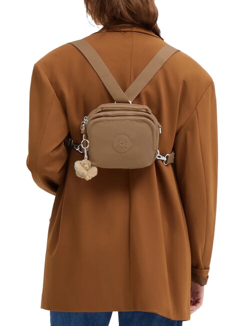 CAHIR Rucsac / Geantă de umăr mini bronz timpuriu - Genți femei