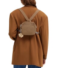 KIPLING CAHIR Rucsac / Geantă de umăr mini bronz timpuriu - Genți femei - 5