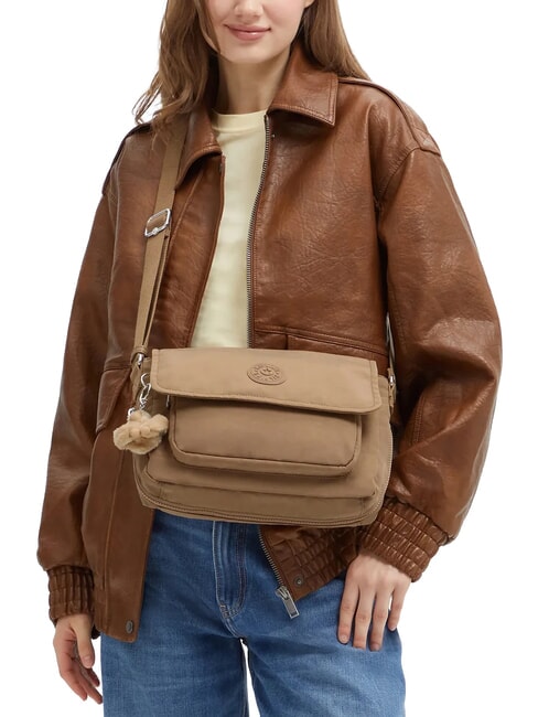 DALMA Geantă de umăr bronz timpuriu - Genți femei