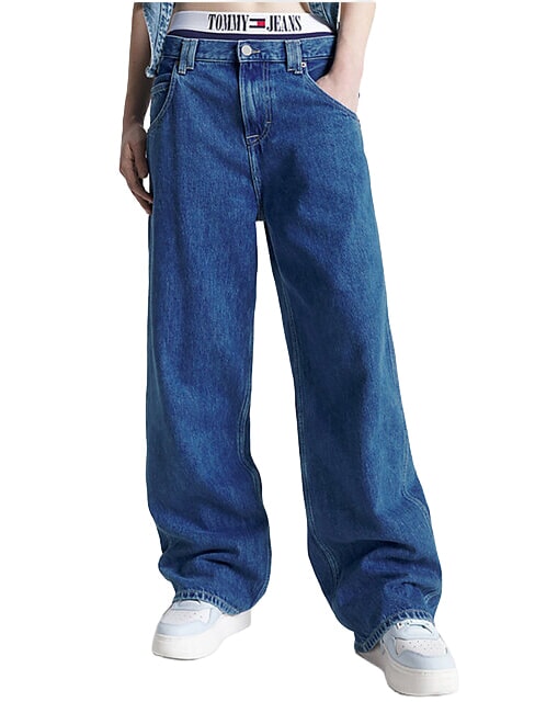 TOMMY JEANS DAISY Blugi Baggie mari denim mediu - Jeans