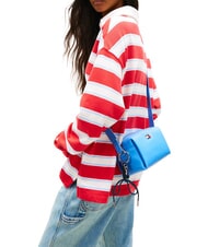 TOMMY HILFIGER TJ CITY CHARM Geantă de umăr mini sferă albastră - Genți femei - 2