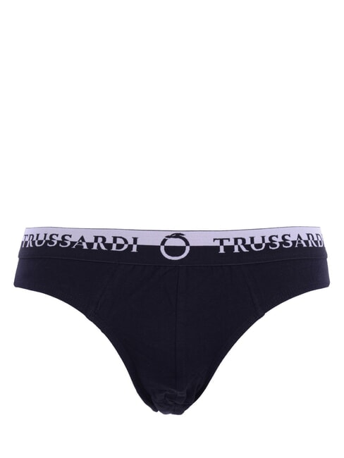 DOUBLE ELASTIC Pachet de 2 perechi de chiloți negru - Slip pentru bărbați