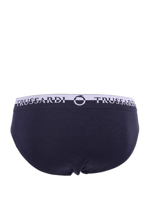 DOUBLE ELASTIC Pachet de 2 perechi de chiloți negru - Slip pentru bărbați